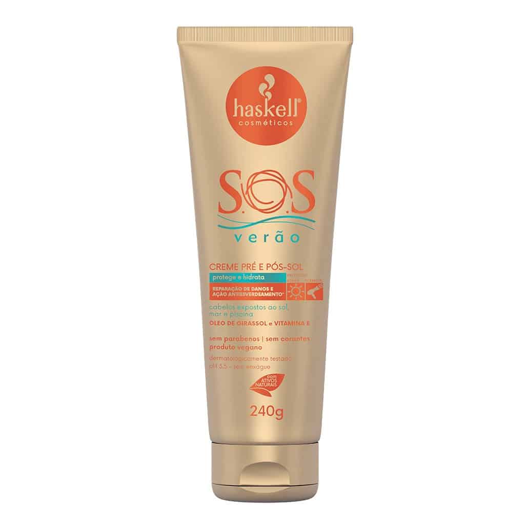 HASKELL-SOS-Verao-Creme-4-em-1-Pre-e-Pos-Sol-240ml.jpg SOS Verão Creme 4 em 1 Pré e Pós Sol 240ml - Image 1