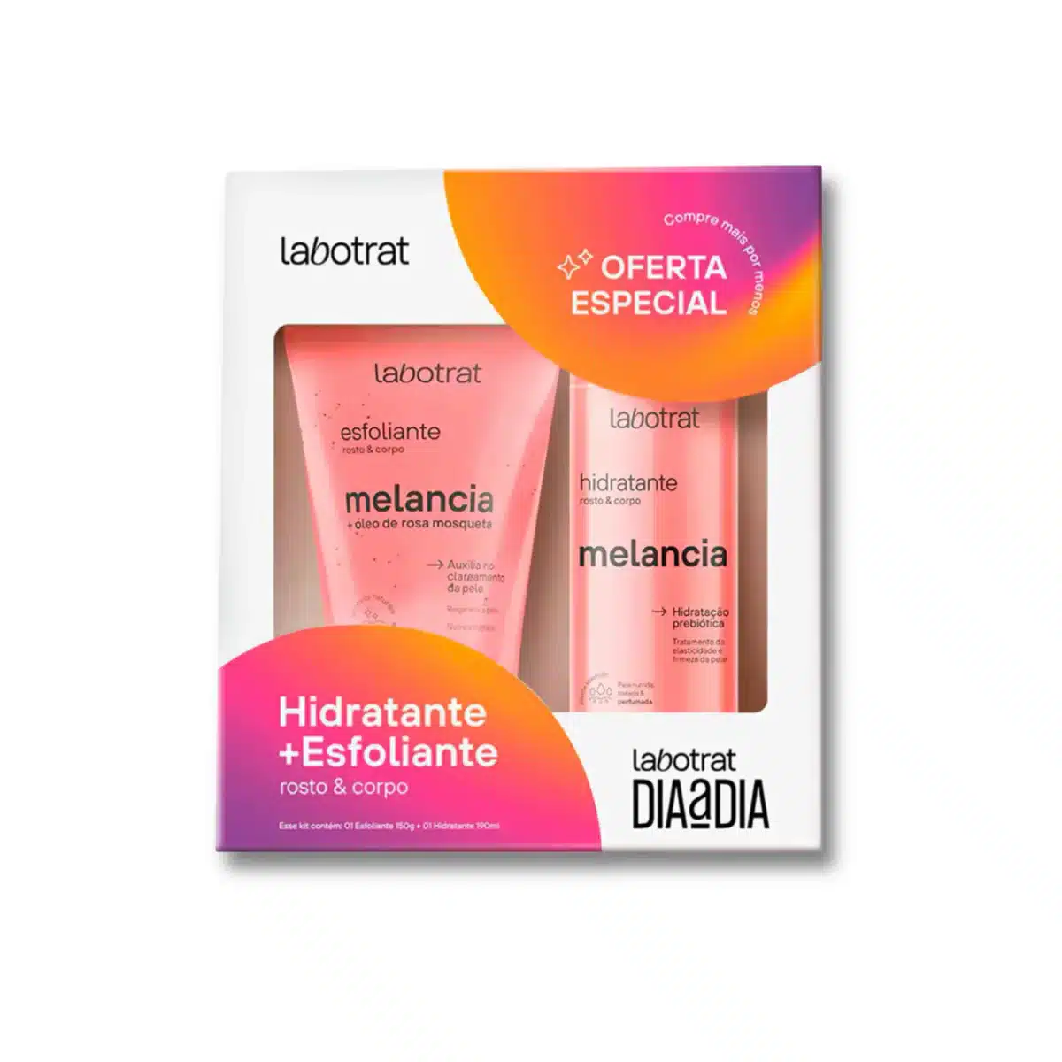 1_de388b56-cc47-4052-a953-ababe5fcecca Labotrat - Pack Melancia Hidratante 190ml + Esfoliante 150g - Image 1