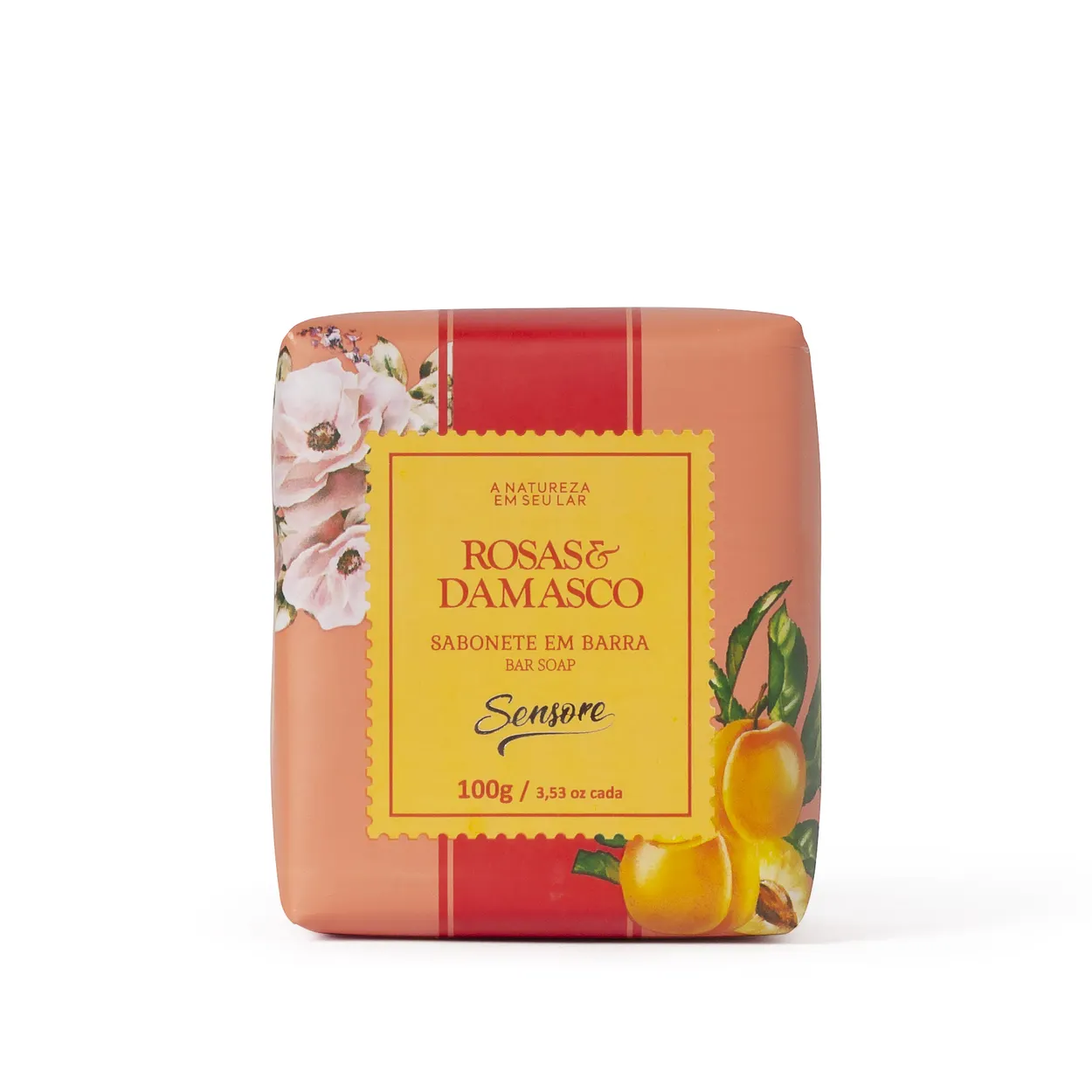 12_17_45_223_sensore-rosa-e-damasco-sabonete-em-barra-01-1091930100 Sabonete em Barra Rosas & Damasco, 100g cada (3 unid.) Sensore-Avatim - Image 1