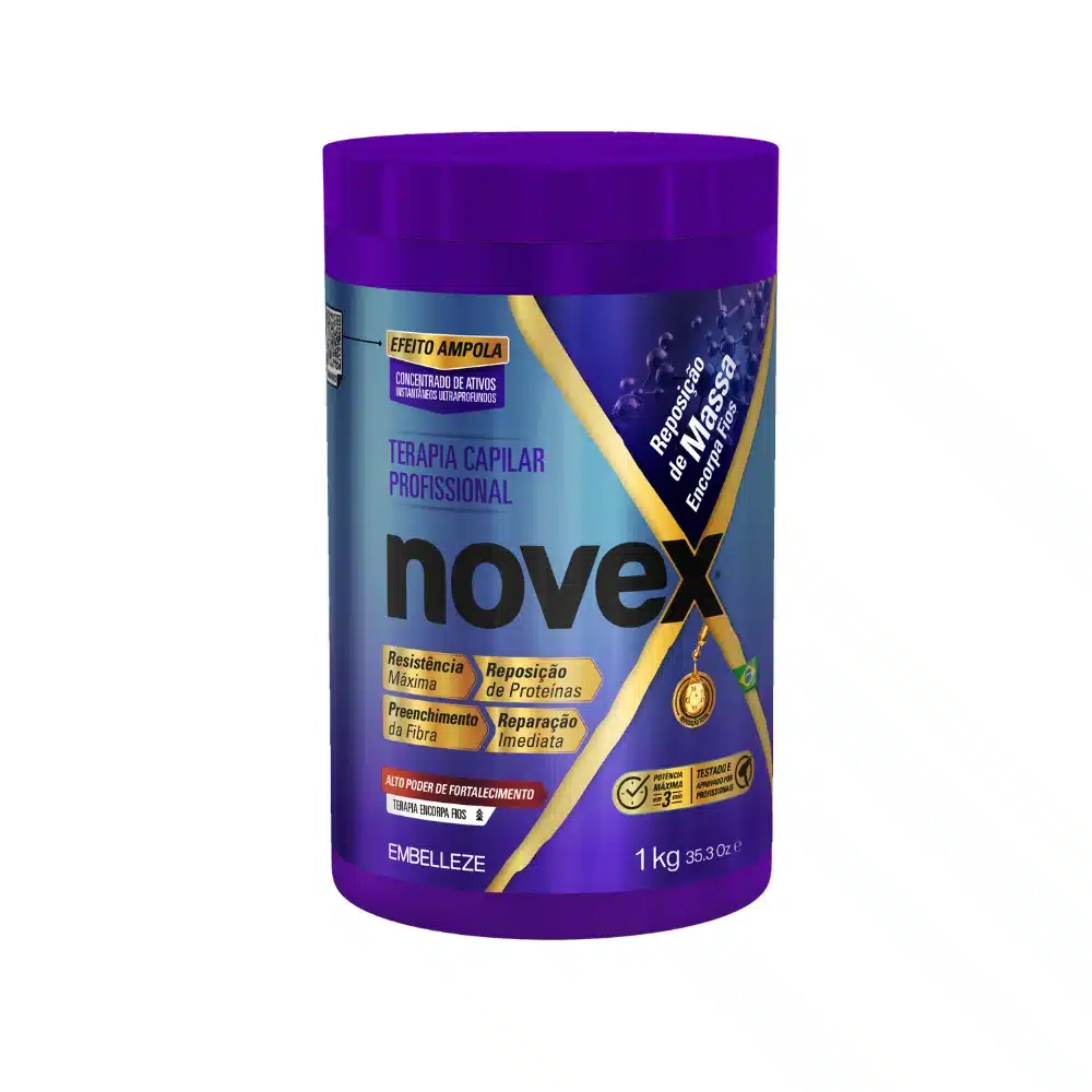 7_1000x Novex Creme de Tratamento Reposição de Massa, 1kg - Image 1