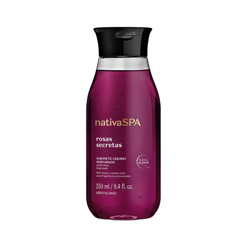 BT_PT_C1126_ECOMM_PDP_85421_01 Sabonete Líquido Perfumado Corporal Nativa Spa Rosas Secretas, 250ml - Image 1